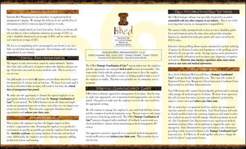 Collateral/Sales Materials